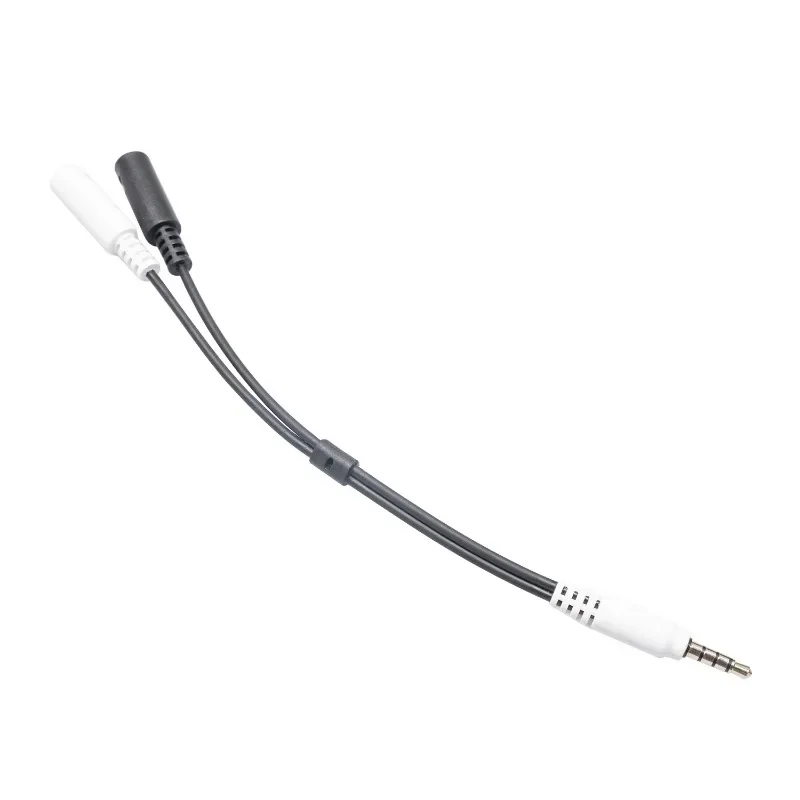 20cm Gold-Plated 3.5mm Stereo Splitter Cable 2 20cm Gold-Plated 3.5mm Stereo Splitter Cable - Image 2