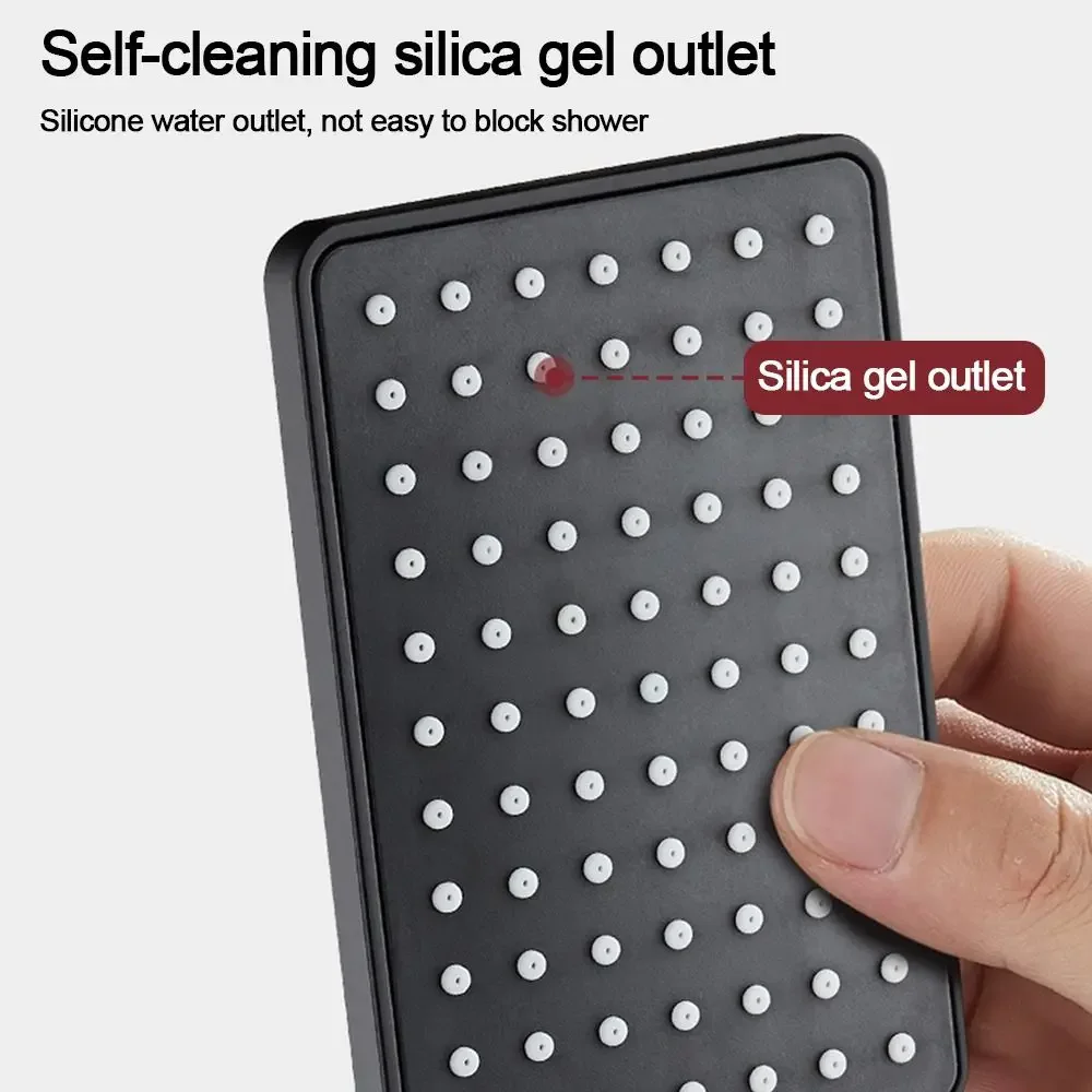 Pressurized Round Bathroom Shower Head in Chrome 4 Pressurized Round Bathroom Shower Head in Chrome - Image 4