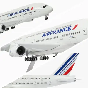 Air France Airbus A380 1/160 Scale Model with LED Lighting 10 Sa10896facf484e7b960778b83ab26069E