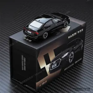 Black 1:64 Scale A7L Sedan Diecast Model 7 Sa10d418364fa4919b911f9805818fe3fi