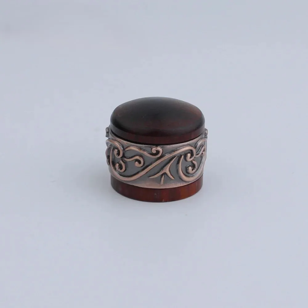Vintage Wooden & Metal Guitar Potentiometer Knob 4 Vintage Wooden & Metal Guitar Potentiometer Knob - Image 4