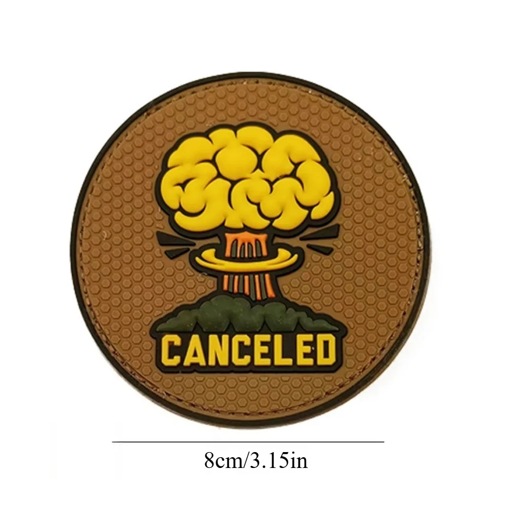 Vintage Nuclear Explosion Patch Set of 3 2 Vintage Nuclear Explosion Patch Set of 3 - Image 2