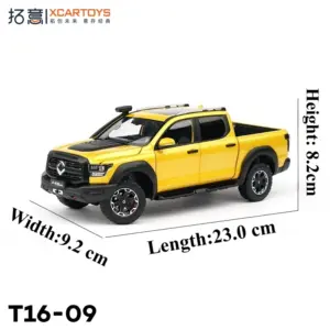 Vibrant Yellow 1:24 Die-Cast Pickup Model 8 Sa14d1dcdaec24dc2827bd6b49a13f13dG 1
