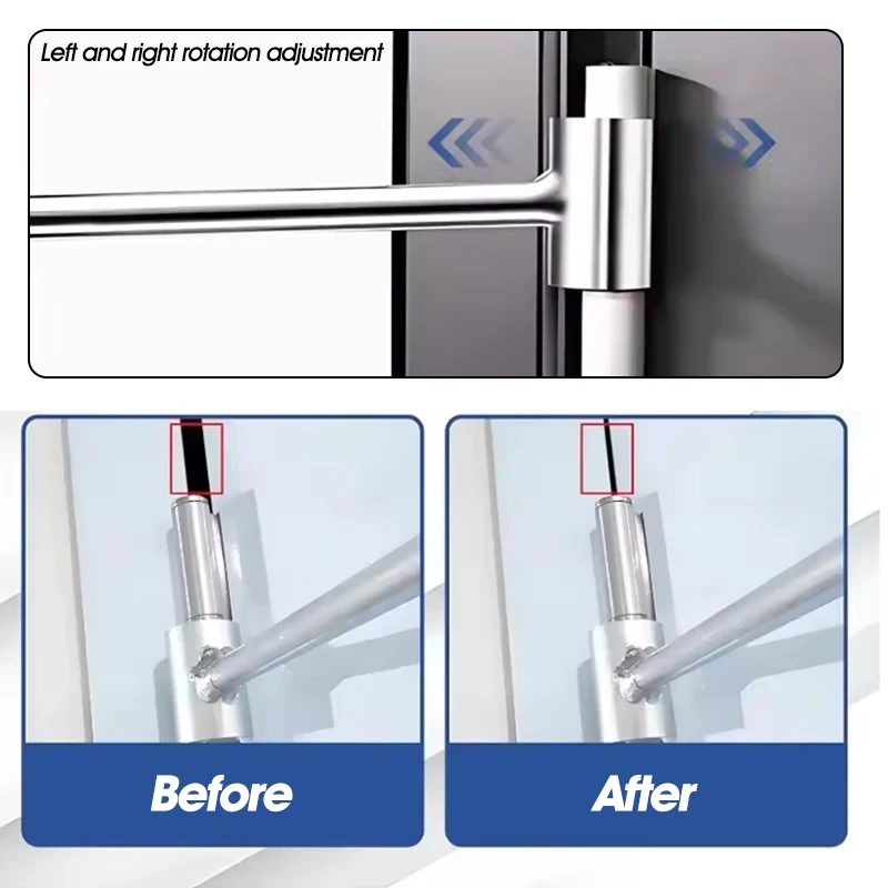 Steel Door Hinge Repair Wrench, Dual-Head, S & L 4 Steel Door Hinge Repair Wrench, Dual-Head, S & L - Image 4