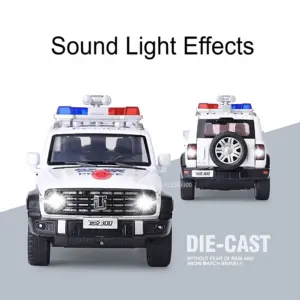 1:32 Scale Diecast Police SUV Model by Caipo 14 Sa170028139f84d4497ed95d3e31a4e6dP