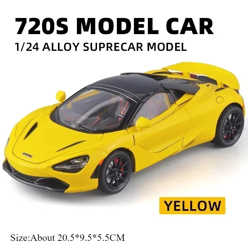 1:24 Scale McLaren Senna and 720S Diecast Model 9 1:24 Scale McLaren Senna and 720S Diecast Model - Image 9