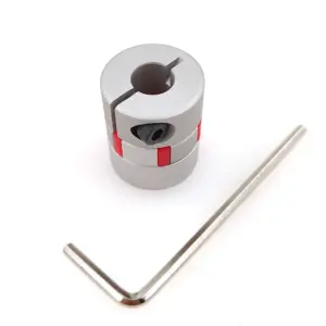 Flexible Aluminum Stepper Shaft Coupler 30mm, Fits 4-12.7mm Shafts 11 Sa19b5e39bcea4c07b5ceff3f025f954av