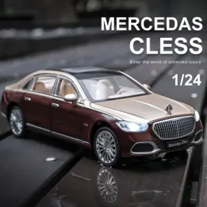 1:24 Mercedes-Benz S-Class Diecast Model 11 Sa1a8d6252ab74bbc94fbc55d89897451X