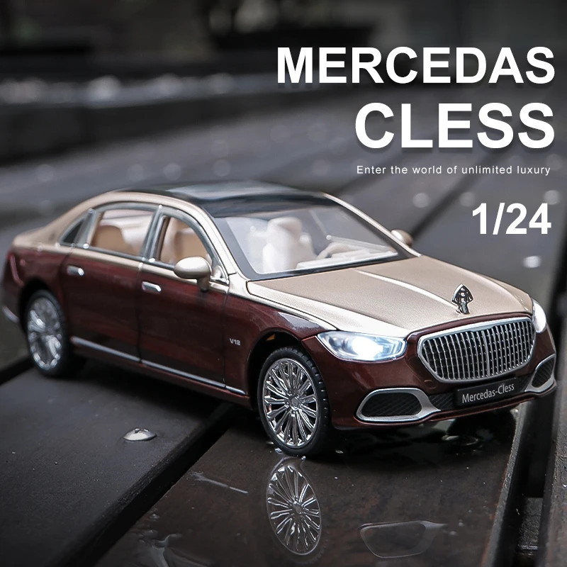 1:24 Mercedes-Benz S-Class Diecast Model 2 1:24 Mercedes-Benz S-Class Diecast Model - Image 2