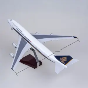 Singapore Airlines Boeing 747 Model 47cm with LED Options 12 Sa1b64a3efac346b3ae8ef65f9318fbe6A