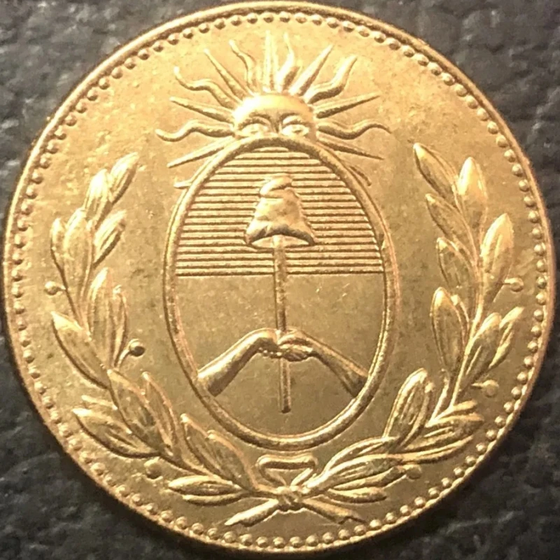 Vintage 1823 Buenos Aires Copper Coin Replica 2 Vintage 1823 Buenos Aires Copper Coin Replica - Image 2