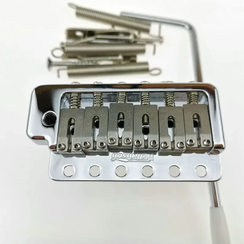 Wilkinson WVP6 Chrome Silver Tremolo Bridge 5 Wilkinson WVP6 Chrome Silver Tremolo Bridge - Image 5