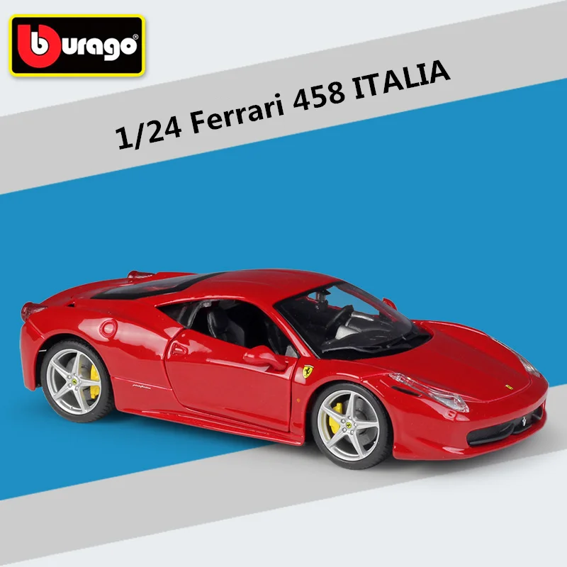 Ferrari 458 Italia 1:24 Diecast Model 3 Ferrari 458 Italia 1:24 Diecast Model - Image 3