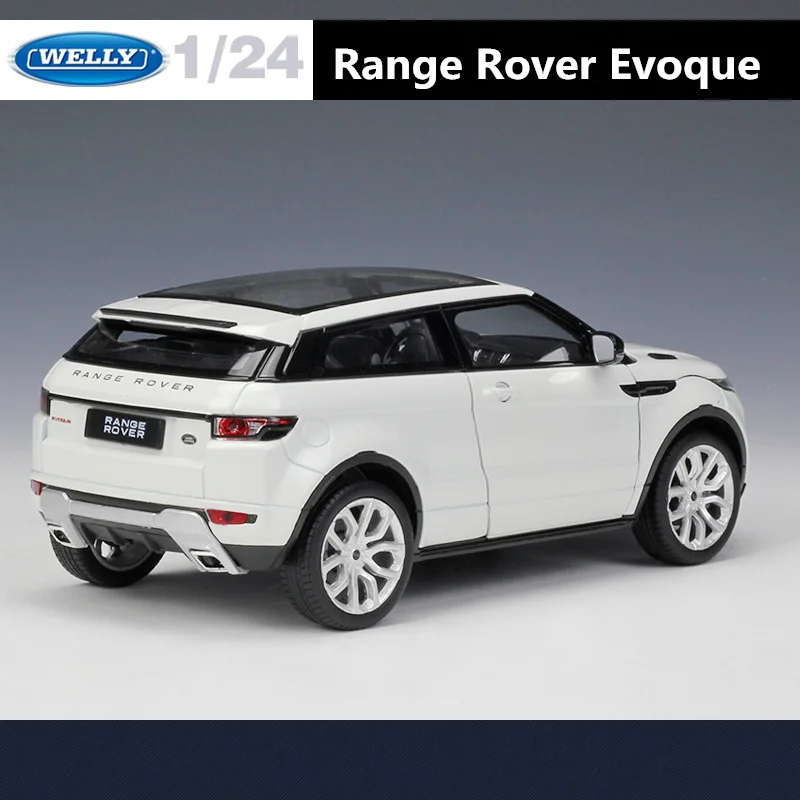 White Diecast Range Rover Evoque Model 1:24 Scale 6 White Diecast Range Rover Evoque Model 1:24 Scale - Image 6