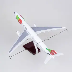 Portugal Airlines Airbus A330 Model with LED Lighting 10 Sa23a276de0834cbf9fa5926fb521fc73e