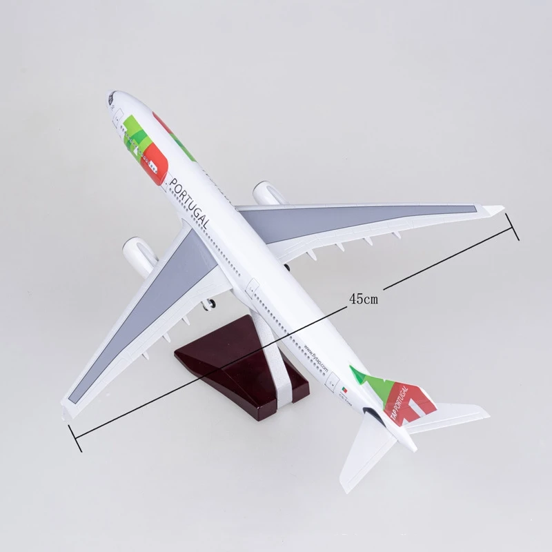 Portugal Airlines Airbus A330 Model with LED Lighting 5 Portugal Airlines Airbus A330 Model with LED Lighting - Image 5