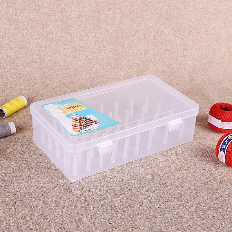Transparent Sewing Thread Storage Box 9 Transparent Sewing Thread Storage Box - Image 9