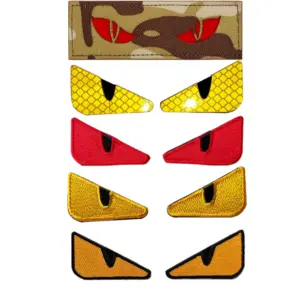 Tactical Badge Devil Eye Hook and Loop Patch