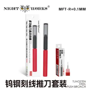 NightWorks Precision Modeling Chisel Set with Color Coded Handles 19 Sa27cb65efe9b4ca8bf0fd3e0972c34e5A