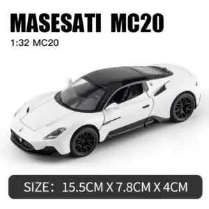 1:32 Maserati MC20 Diecast Model in Blue 17 Sa282a8faf01c4cbba8d5351f05872ec0s