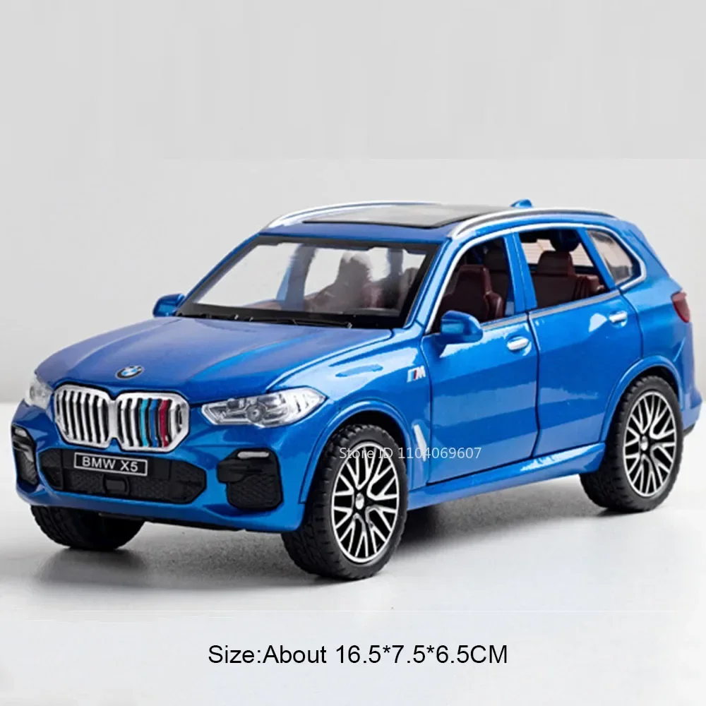 Blue BMW X5 M Diecast Model for Collectors 7 Blue BMW X5 M Diecast Model for Collectors - Image 7