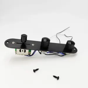 Telecaster Style Metal Control Plate with Knob 16 Sa296fd34c2f84c0c9f0bcecd4610e1b8o