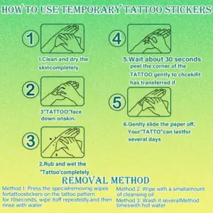 Set of 9 Elegant Line Art Temporary Tattoos 14 Sa29a701fec2945329c8025a93cc144aba 2