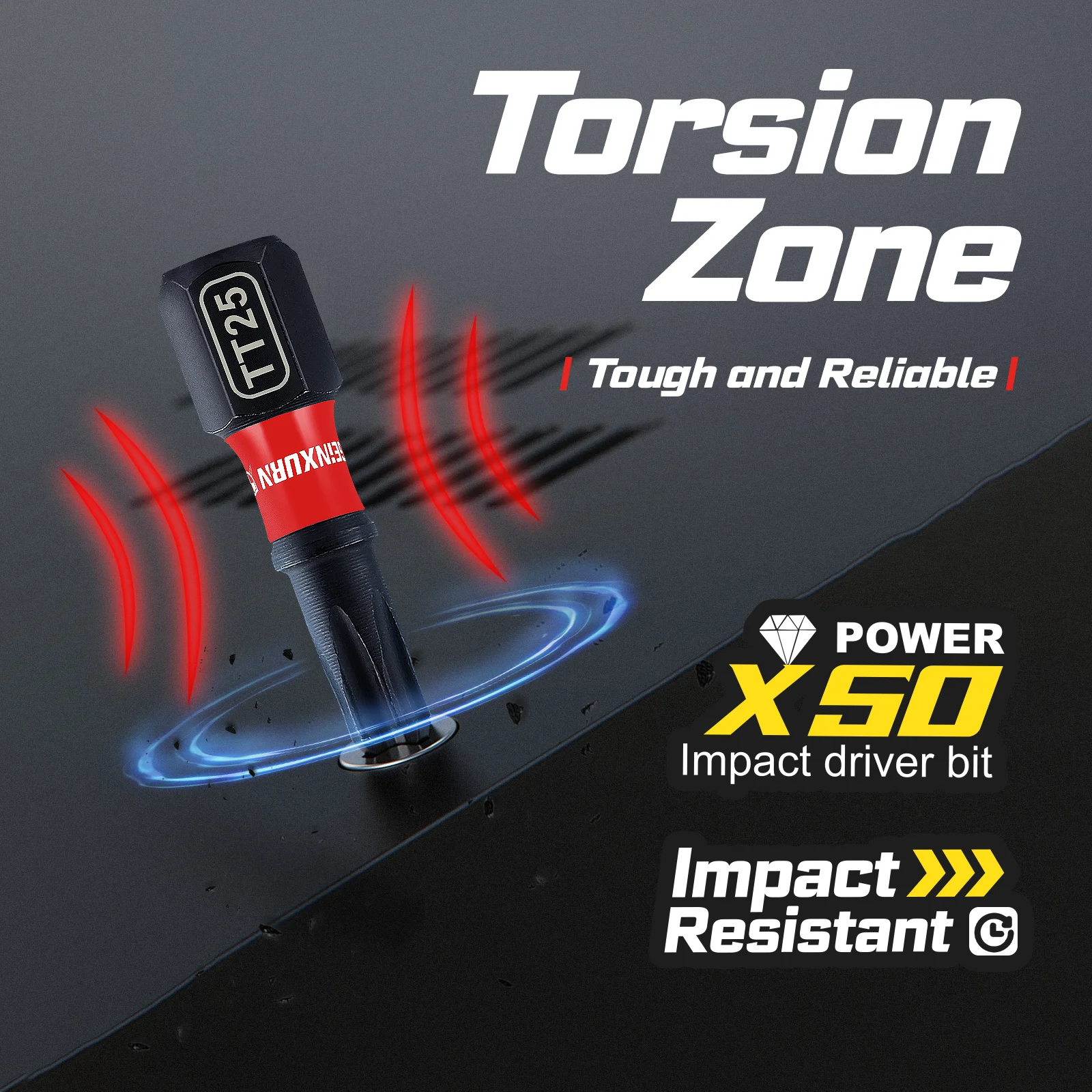 High-Strength Impact Driver Bit Set TT7–TT40 4 High-Strength Impact Driver Bit Set TT7–TT40 - Image 4