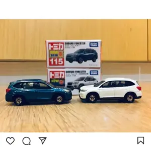 Subaru Forester 1:64 Scale Diecast Model in Blue or White 11 Sa2dee1cf10b14c5889d40b6dd7eec5ccG