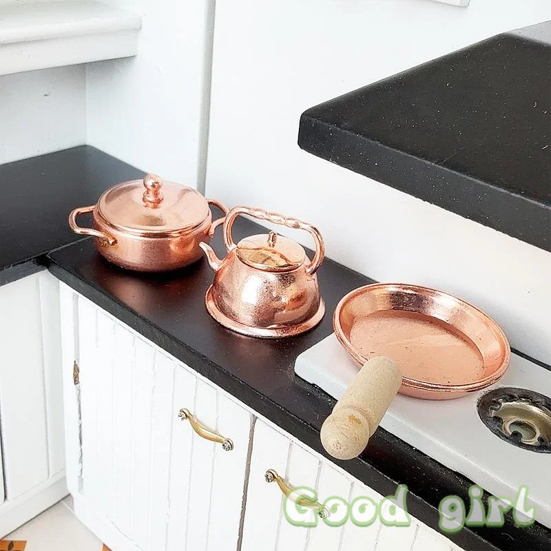 Miniature Dollhouse Kitchen Set 1/12 Scale 3 Miniature Dollhouse Kitchen Set 1/12 Scale - Image 3