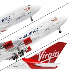 Virgin Atlantic Boeing 747 Model 47cm with LED Options 11 Sa2efb0c5ab044f99ba83350a0838f269I