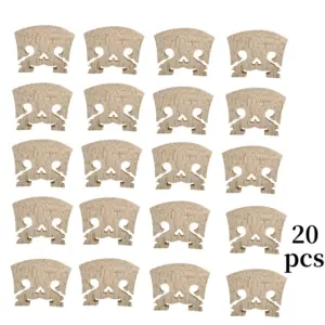 Baroque Style Violin Bridges Set for All Sizes 15 Sa30d7466eb45497b9e3b19b303d62280U