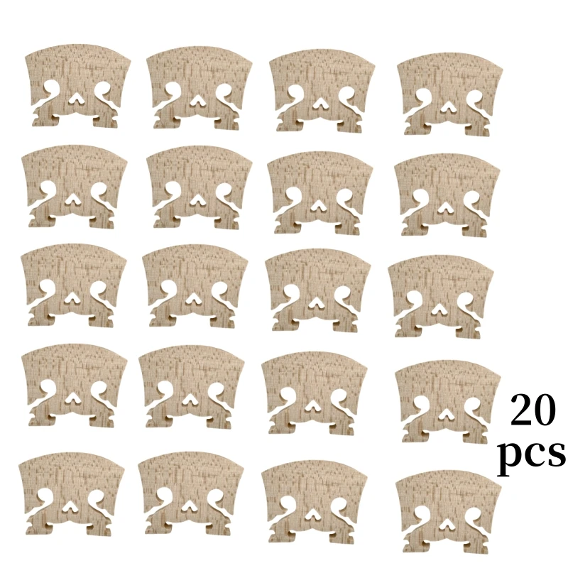 Baroque Style Violin Bridges Set for All Sizes 8 Baroque Style Violin Bridges Set for All Sizes - Image 8