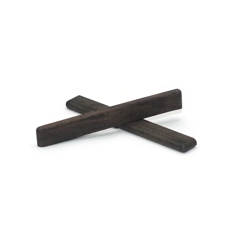 Ebony Bridge Saddles for Ukulele/Guitar Set 4 Ebony Bridge Saddles for Ukulele/Guitar Set - Image 4