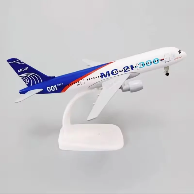 Russian MC-21 Die-Cast Model Airplane, 20cm 3 Russian MC-21 Die-Cast Model Airplane, 20cm - Image 3