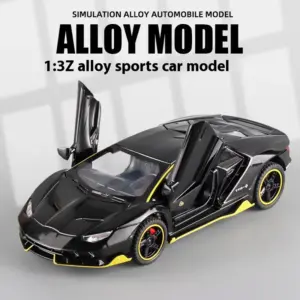 1:32 Alloy Sports Car Model with Lights 12 Sa3902df51fbd4e6b8894c3d1f1833381s