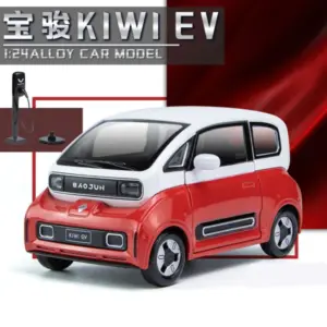 BAOJUN Mini EV 1:24 Diecast Model with Charging Station 16 Sa3965877379d4826b14bb81e7140919bM