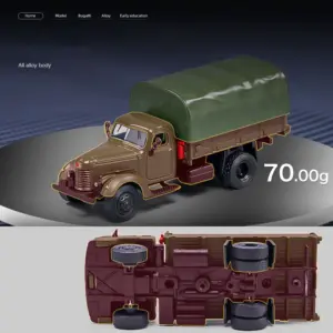 Miniature Blue Truck Model 1:64 Scale 12 Sa3cb61d697f848b58289c9bd9057e333j