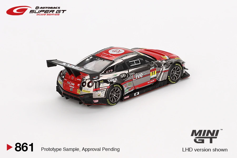 Honda NSX-GT Type S GT500 #16 Diecast Model 6 Honda NSX-GT Type S GT500 #16 Diecast Model - Image 6