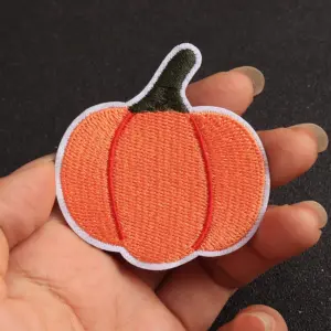 Pumpkin Patch Set - 5 Embroidered Patches