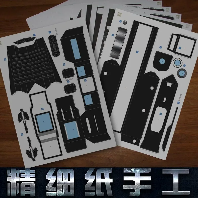 Vintage Firearm Paper Model Kit 2 Vintage Firearm Paper Model Kit - Image 2