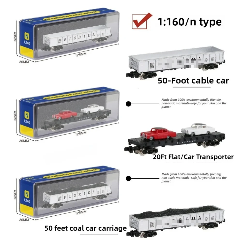N-Scale 1/160 Model Train Car Collection 2 N-Scale 1/160 Model Train Car Collection - Image 2