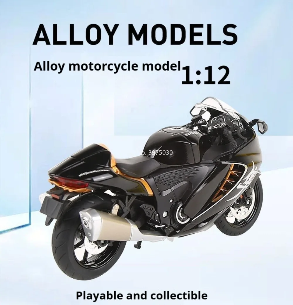 1:12 Suzuki Hayabusa Motorcycle Model 6 1:12 Suzuki Hayabusa Motorcycle Model - Image 6
