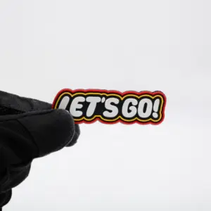 Let's Go PVC Luminous Patch 2.5x8cm 10 Sa430a7f57b5d43e3907fa8d448d9e7b4n 1