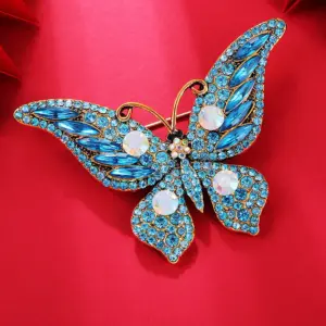 Retro Crystal Butterfly Brooch QHXZ1843 13 Sa432182b501a4593bffc4a51869f77a66