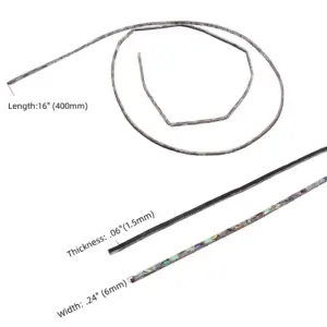 Abalone Shell Decorative Strips for Instruments 8 Sa433740386a5494db53b37bd8ac9d3dfa