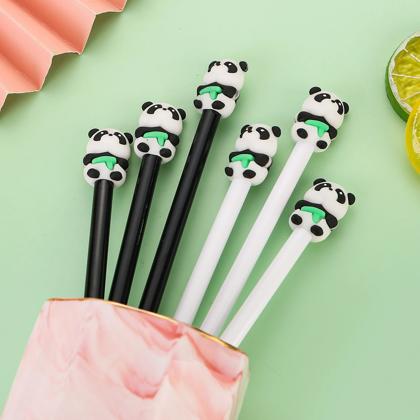 Cute Panda Gel Pen Set with 0.5 mm Refill 6 Cute Panda Gel Pen Set with 0.5 mm Refill - Image 6