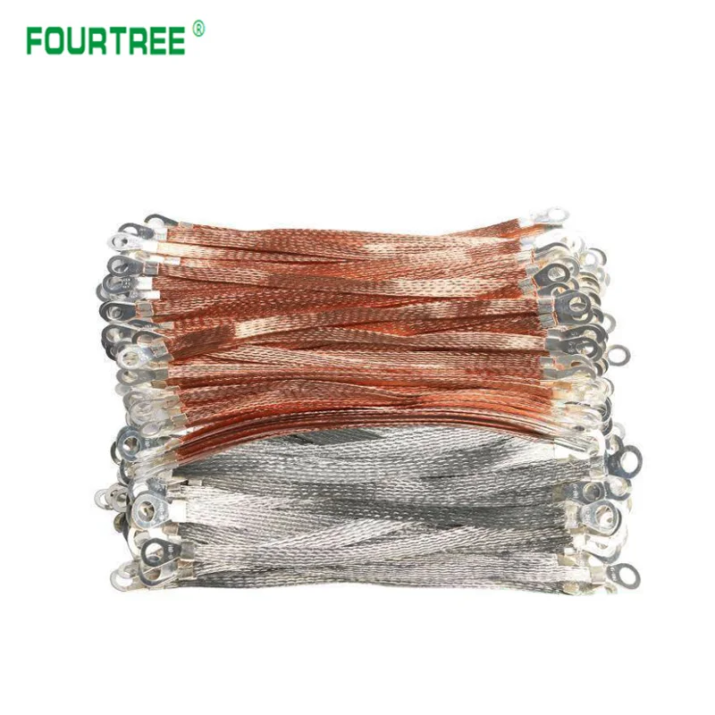 Copper Braided Jumper Cable Set of 100 Pieces 5 Copper Braided Jumper Cable Set of 100 Pieces - Image 5