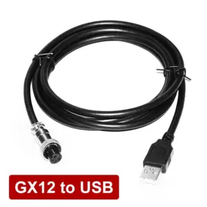 GX12 to USB Waterproof Connection Cable, 2m 11 Sa4eb1d33025243489fb7924808f0eb2dK