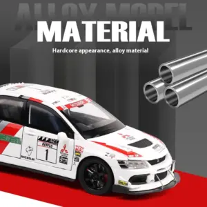 White Mitsubishi EVO 1:32 Diecast Model 10 Sa4fa5a19db1542c896c26a81a0caac82r